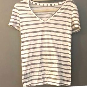 Urban Outfitters Striped Essential Tee, Size Large